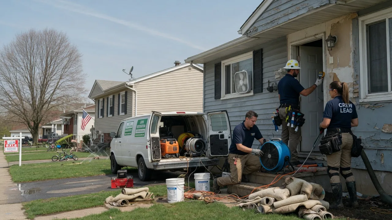 Flood Cleanup in Napoleon, ND near me