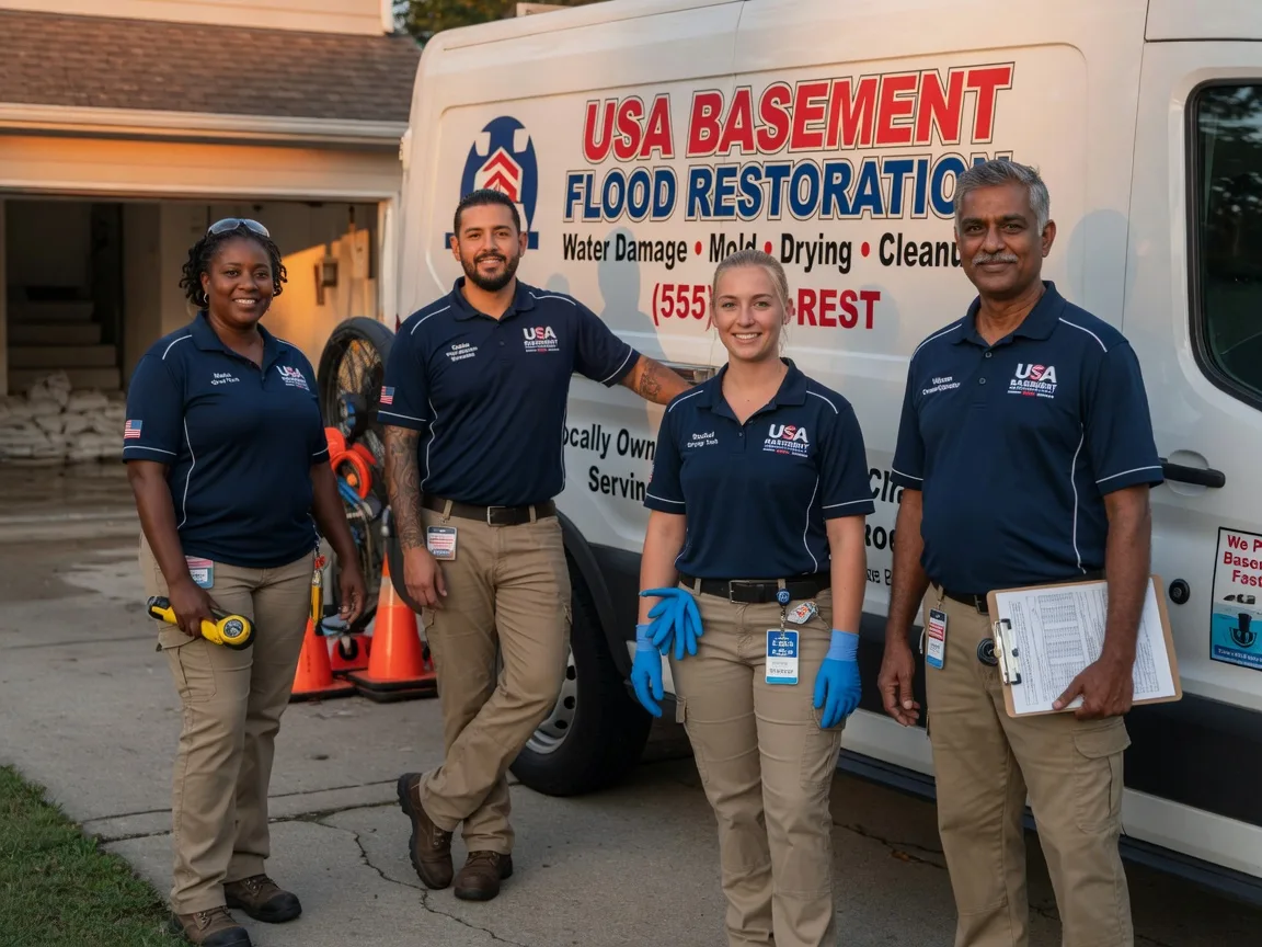 Basement Flood Cleanup company in Napoleon, ND